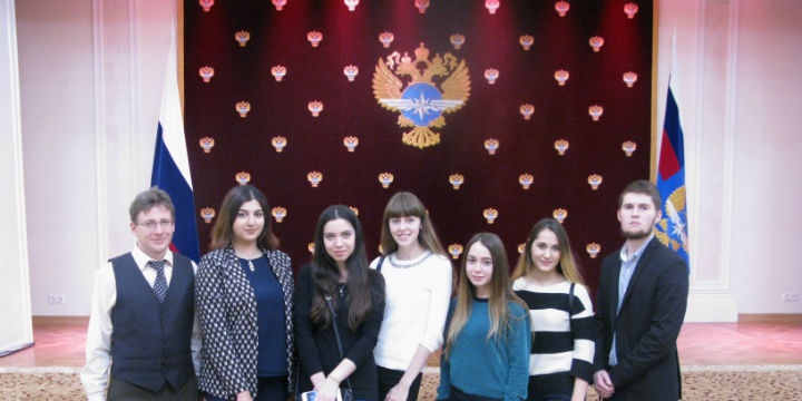 Студенты Института экономики и финансов посетили День открытых дверей в Министерстве транспорта РФ.